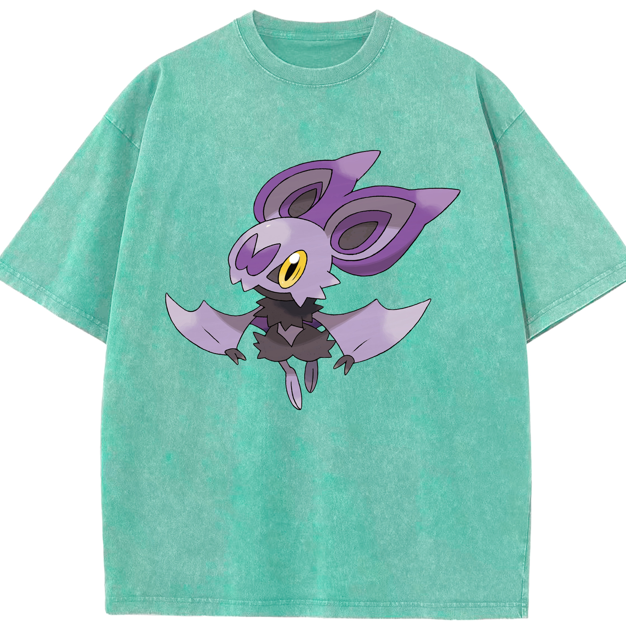 （画像用） ポケットモンスター Pokémon 綿100% ヴィンテージ風 半袖Tシャツ（フロントプリント）